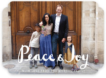 Hand Painted Happy Holiday Photo Cards