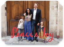 Hand Painted Happy Holiday Photo Cards