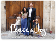 Hand Painted Happy Holiday Photo Cards