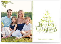 Ombre Holiday Photo Cards