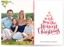 Ombre Holiday Photo Cards