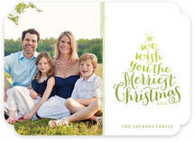 Ombre Holiday Photo Cards