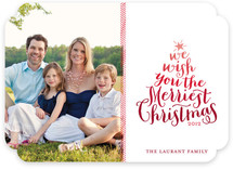 Ombre Holiday Photo Cards