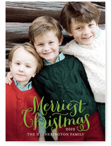 Merriest Holiday Photo Cards
