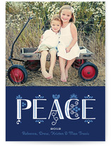 Festive Noel Holiday Photo Cards