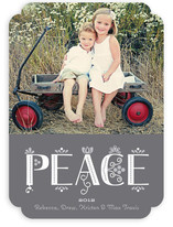 Festive Noel Holiday Photo Cards