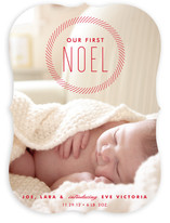 Our First Noel Holiday Photo Cards