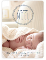 Our First Noel Holiday Photo Cards