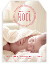 Our First Noel Holiday Photo Cards