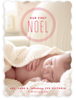 Our First Noel Holiday Photo Cards