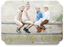 Simple Joy Holiday Photo Cards