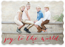 Simple Joy Holiday Photo Cards