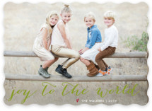 Simple Joy Holiday Photo Cards