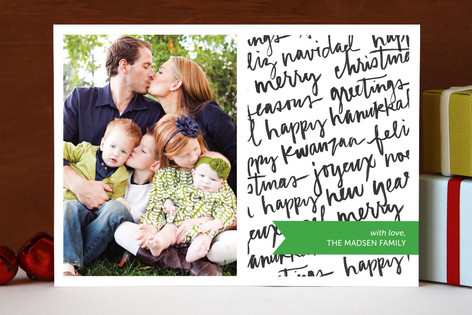 All of the Above Holiday Photo Cards