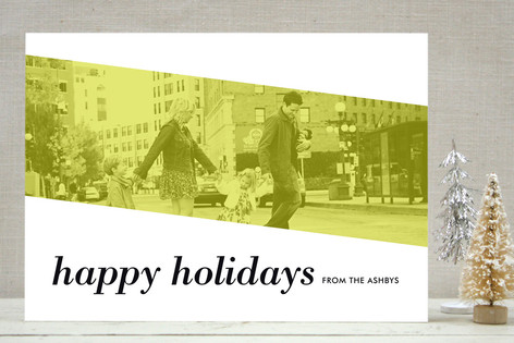 Merry Modern Holiday Photo Cards