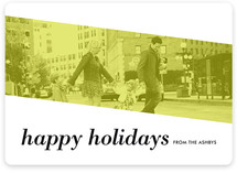 Merry Modern Holiday Photo Cards
