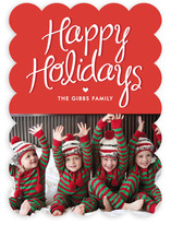 Happy Heart Holiday Photo Cards