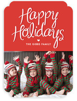 Happy Heart Holiday Photo Cards