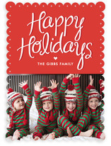Happy Heart Holiday Photo Cards
