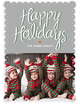 Happy Heart Holiday Photo Cards
