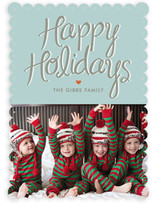 Happy Heart Holiday Photo Cards