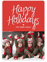 Happy Heart Holiday Photo Cards