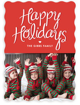 Happy Heart Holiday Photo Cards