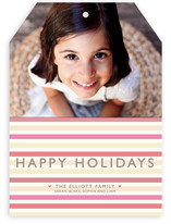 Happy Holiday Stripe Holiday Photo Cards