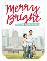 Merry Script Holiday Photo Cards