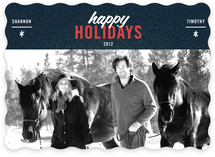 Cool Couple Holiday Photo Cards