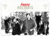 Cool Couple Holiday Photo Cards