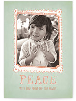 Free Hand Frame Holiday Photo Cards