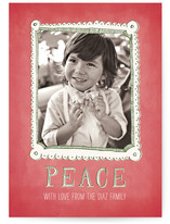 Free Hand Frame Holiday Photo Cards