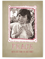 Free Hand Frame Holiday Photo Cards