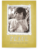 Free Hand Frame Holiday Photo Cards