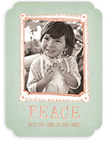 Free Hand Frame Holiday Photo Cards