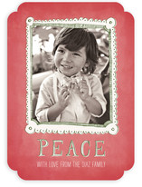 Free Hand Frame Holiday Photo Cards