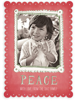 Free Hand Frame Holiday Photo Cards