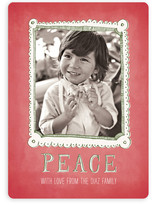 Free Hand Frame Holiday Photo Cards