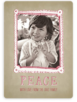 Free Hand Frame Holiday Photo Cards