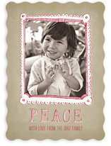 Free Hand Frame Holiday Photo Cards