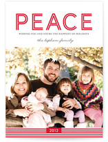Wishing for Peace Holiday Photo Cards