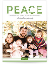 Wishing for Peace Holiday Photo Cards