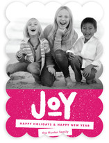Standout Joy Holiday Photo Cards