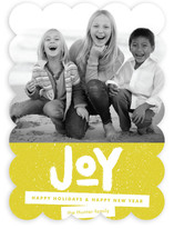 Standout Joy Holiday Photo Cards