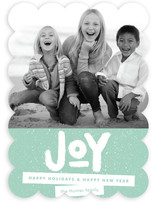 Standout Joy Holiday Photo Cards