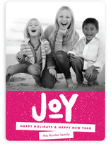 Standout Joy Holiday Photo Cards