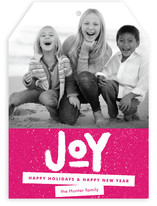 Standout Joy Holiday Photo Cards