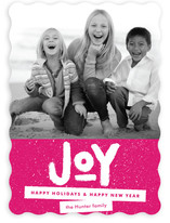 Standout Joy Holiday Photo Cards