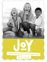 Standout Joy Holiday Photo Cards